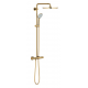 Colonne de douche thermostatique Euphoria System 310 Système, Warm Sunset Brossé