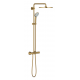 Colonne de douche avec thermostatique Euphoria System 310, Cool Sunrise Brossé