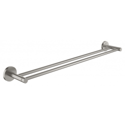 Double barre porte serviette Essentials, Supersteel