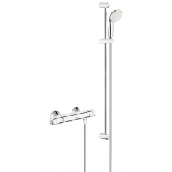 Ensemble de douche thermostatique Grohtherm 1000 1/2, Chrome
