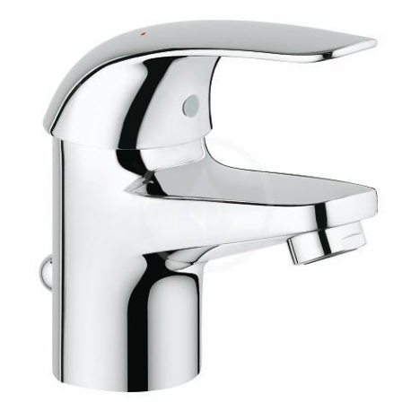 Euroeco Mitigeur monocommande 1/2″ lavabo Taille S, chromé (23262000)