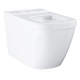 Cuvette WC à poser Euro Ceramic Triple Vortex, Blanc Alpin