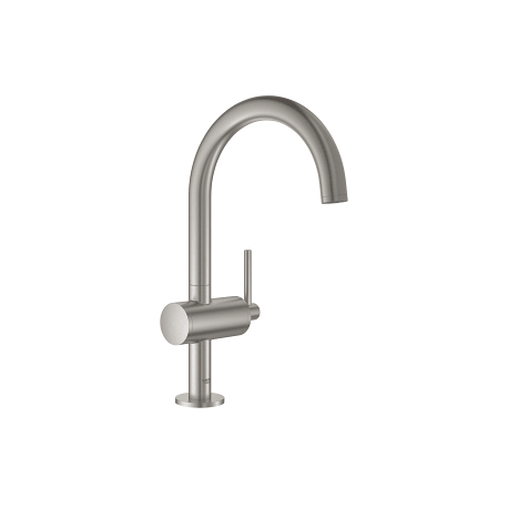 Atrio Mitigeur monocommande Lavabo Taille L, Supersteel (32042DC3)