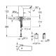 Bau Cosmopolitan E Mitigeur lavabo infrarouge 1/2″ avec limiteur de température ajustable, Chromé (36453000)