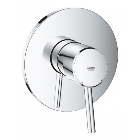Mitigeur douche monommande 1 sortie Concetto, Chrome