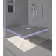 Receveur de douche Jackoboard à carreler Aqua centré 100x100 - 40mm