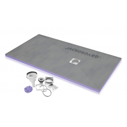 Receveur à carreler décentré Jackoboard Aqua 1200x900 - 40mm