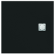 Receveur de douche ultra flat S carré 90x90cm, Noir