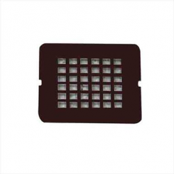 Cache-bonde ultra flat S, Moka absolu