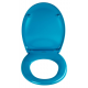 LIGHT BLUE Abattant WC en Duroplast de haute qualité avec abaissement automatique et détachable