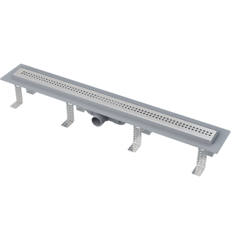 Drain de douche simple pour grilles perforées 95 x 14,5 x 8 cm (CPZ9-950M)