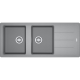 Evier Basis BFG 621 Fragranit+, Pierre Grise (114.0198.901)