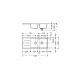 Evier Basis BFG 621 Fragranit+, Pierre Grise (114.0198.901)