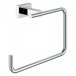 Anneau porte serviette Essentials Cube, Chrome
