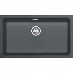 Evier sous-plan Kubus KBG 110-70 Graphite (125.0205.771)