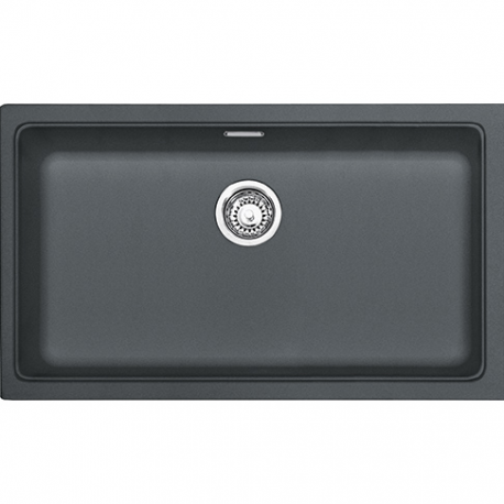 Evier sous-plan Kubus KBG 110-70 Graphite (125.0205.771)