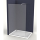 paroi de douche fumée 120cm