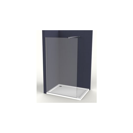 paroi de douche fumée 120cm