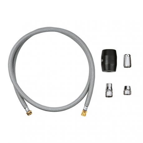 Flexible mitigeur évier avec douchette ou mousseur extractible