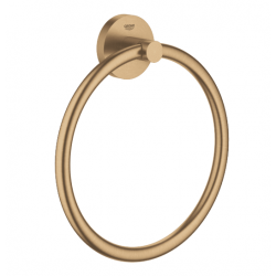 Grohe Essentials Anneau porte-serviette, doré brossé