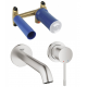 Mitigeur lavabo encastré & corps d'encastrement Essence, Supersteel