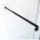 BARRE DE FIXATION NOIRE MAT HORIZONTALE