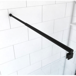 BARRE DE FIXATION NOIRE MAT HORIZONTALE