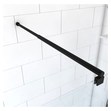 BARRE DE FIXATION NOIRE MAT HORIZONTALE