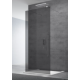 Paroi de douche fumé en 140 cm, 8mm d'épaisseur