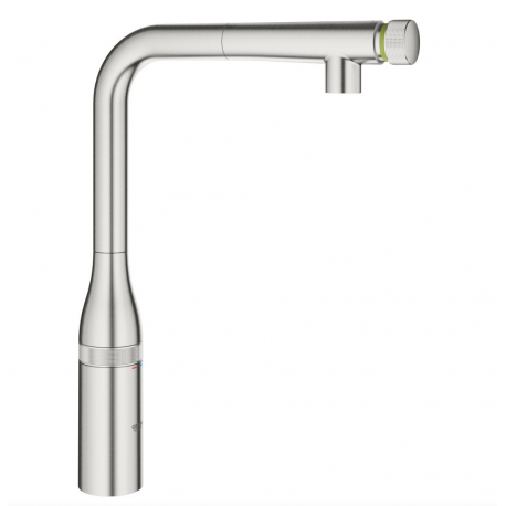 Grohe Essence SmartControl, Mitigeur évier SmartControl, Supersteel (31615DC0)