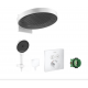 Ensemble encastré de douche 2 fonctions Rainfinity / ShowerSelect, Blanc mat