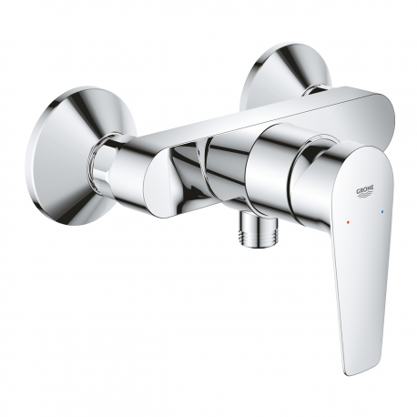 Mitigeur monocommande Douche Chromé BauEdge