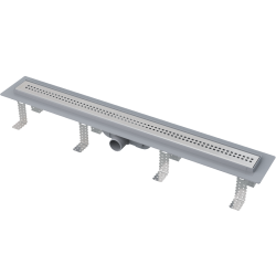 Drain de douche simple pour grilles perforées 65 x 14,5 x 8 cm (CPZ9-650M)