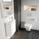 Meuble de salle de bain blanc sous lavabo Classic 40x50 cm