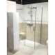 Douche SAT avec mitigeur thermostatique blanc / chrome