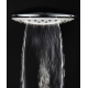 Douche SAT avec mitigeur thermostatique blanc / chrome