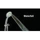 Douche SAT avec mitigeur thermostatique blanc / chrome