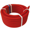 Tube multicouche Ø 16 mm - couronne pré-gainée rouge de 100 m