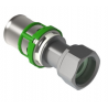 Multicouche - raccord droit écrou libre Ø 16 mm - 12x17 - 3/8