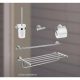 Logis Universal Set de 5 accessoires de salle de bain