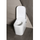 OptimFlush WC hybride avec réservoir intégré et abattant frein de chute