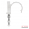 Ramclip blanc simple 20 mm