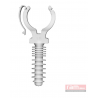 Clipeo blanc simple 16mm