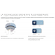 Set Essence Mitigeur monocommande 2 trous lavabo Taille M, Cool Sunrise (19408GL1-set)