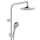 Vernis Blend Colonne de douche 200 1jet EcoSmart 9 l/min avec mitigeur thermostatique, Chrome (26089000)