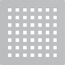 Alca Grille en acier inoxydable pour drain de douche 102x102 mm (MPV014)