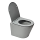 WC suspendu abattant softclose SAT Infinitio gris mat (GreyInfinitio)