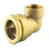 Coude D20 90° Femelle 1/2